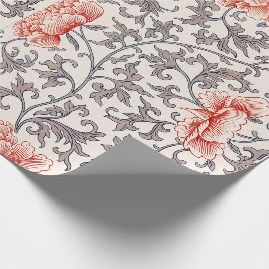 Blumenpapier Geschenkpapier (Ecke)