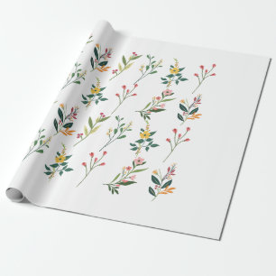 Blumenpapier Geschenkpapier