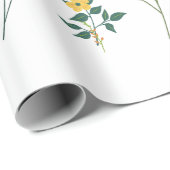 Blumenpapier Geschenkpapier (Rolleneckpunkt)