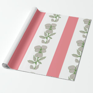 Blumenpapier Geschenkpapier