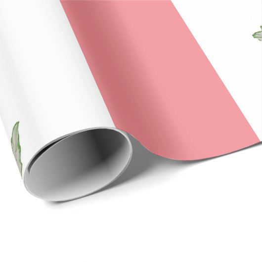 Blumenpapier Geschenkpapier (Rolleneckpunkt)