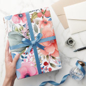 Blumenpapier Geschenkpapier