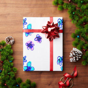 Blumenpapier Geschenkpapier