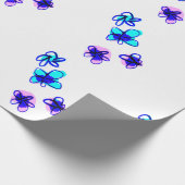 Blumenpapier Geschenkpapier (Ecke)