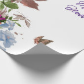 Blumenpapier Geschenkpapier (Ecke)