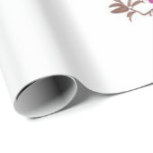 Blumenpapier Geschenkpapier (Rolleneckpunkt)