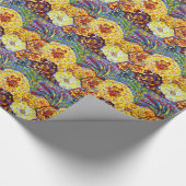 Blumenpapier Geschenkpapier (Ecke)