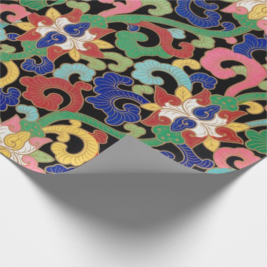 Blumenpapier Geschenkpapier (Ecke)