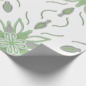Blumenpapier Geschenkpapier (Ecke)