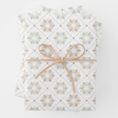 Blumenpapier Geschenkpapier Set (Beispiel)