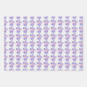 Blumenpapier Geschenkpapier Set (Vorderseite)