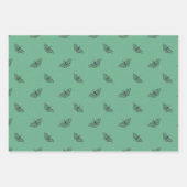 Blumenpapier Geschenkpapier Set (Vorderseite 3)