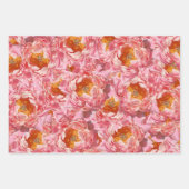 Blumenpapier Geschenkpapier Set (Vorderseite 2)