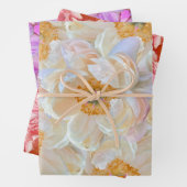 Blumenpapier Geschenkpapier Set (Beispiel)