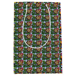 Blumenpapier Mittlere Geschenktüte
