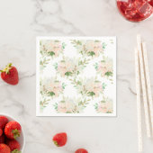 Blumenpapier Napkins Serviette (Beispiel)