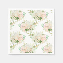 Blumenpapier Napkins