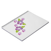 Blumenpapier Notizblock (Linke Seite)