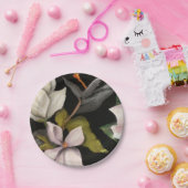 Blumenpapier Pappteller (Party)