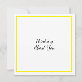 Blumenpapier-Quilling | Denken Sie Karte (Rückseite)