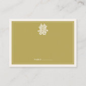 Blumenpapier schneiden doppeltes Glück chinesische Platzkarte (Vorderseite)