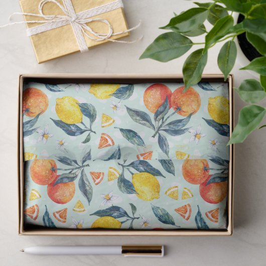 Blumenpapier Seidenpapier (Geschenk)