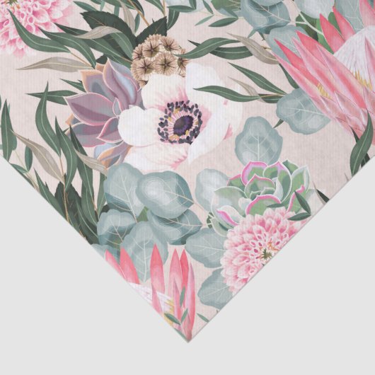 Blumenpapier Seidenpapier (Detail)