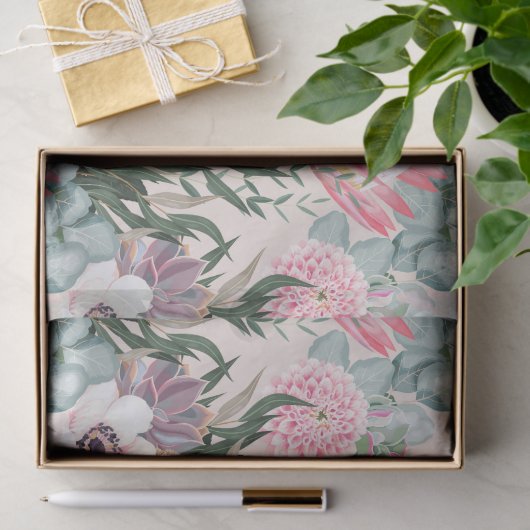 Blumenpapier Seidenpapier (Geschenk)