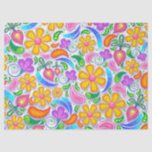 Blumenpapier Seidenpapier (Vorderseite)