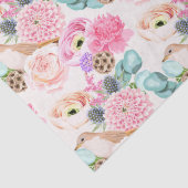 Blumenpapier Seidenpapier (Detail)