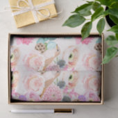 Blumenpapier Seidenpapier (Geschenk)