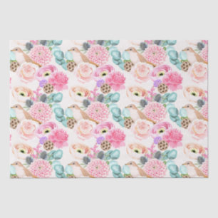 Blumenpapier Seidenpapier