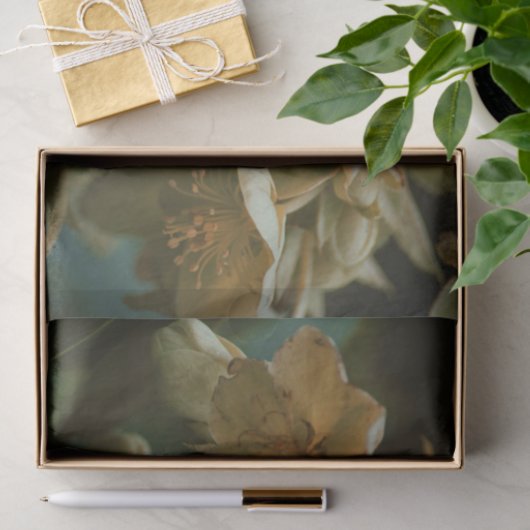 Blumenpapier Seidenpapier (Geschenk)