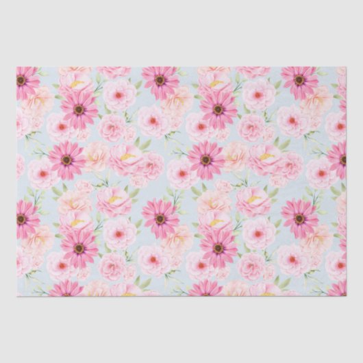 Blumenpapier Seidenpapier (Vorderseite)