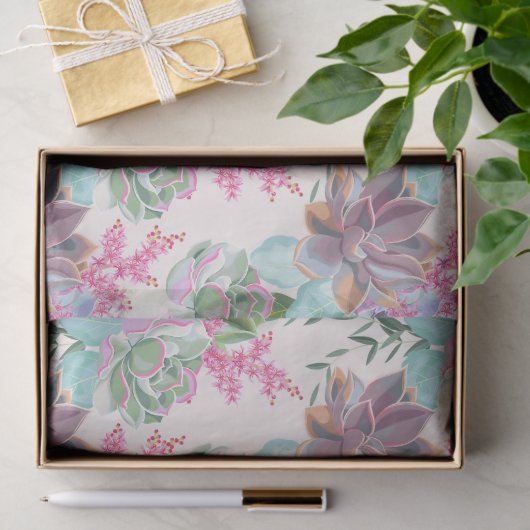 Blumenpapier Seidenpapier (Geschenk)