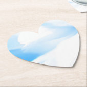 Blumenpapier-Unterlage Cloud Untersetzer (angewinkelt)