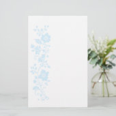 Blumenpapierbögen Briefpapier (Stehend Vorderseite)