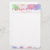 Blumenparade Briefpapier (Vorne/Hinten)