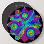 Blumenparadies Button (Vorne & Hinten)