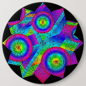Blumenparadies Button (Vorderseite)