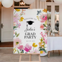 Blumenparty zur Begrüßung des Schulabschlusses