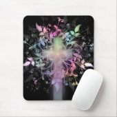 Blumenpastell Mousepad (Mit Mouse)