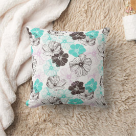 Blumenpastellfarben Kissen