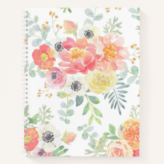 Blumenpastete Notizbuch