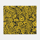 BLUMENPATTER FLEECEDECKE (Vorderseite (Horizontal))