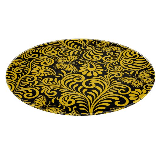 BLUMENPATTER SCHNEIDEBRETT (Ecke)