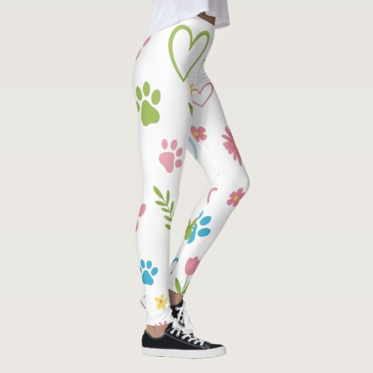 Blumenpaw Print Leggings (Rechts)