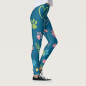 Blumenpaw Print Leggings (Rechts)