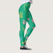 Blumenpaw Print Leggings (Rechts)