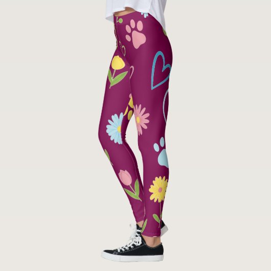 Blumenpaw Print Leggings (Links)